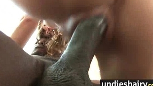 Scorching honey in super-sexy subjugation and fur covered cunt 4